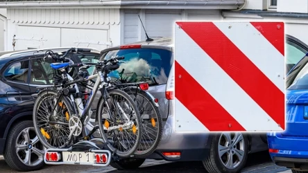 Przewożenie rowerów na bagażniku w Słowacji wymaga odpowiedniego oznakowania pojazdu.