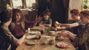 Kadr z serialu "Harry Potter"