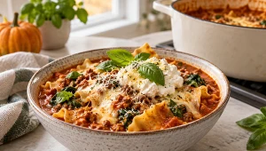 Lasagne bez piekarnika i bez przekładania. Jeden garnek wystarczy