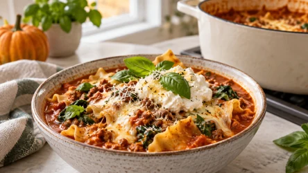 Lasagne bez piekarnika i bez przekładania. Jeden garnek wystarczy