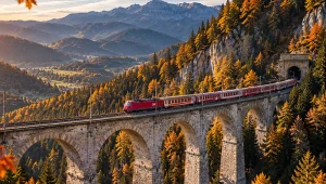 Semmeringbahn - jedna z najbardziej niezwykłych tras kolejowych w Europie