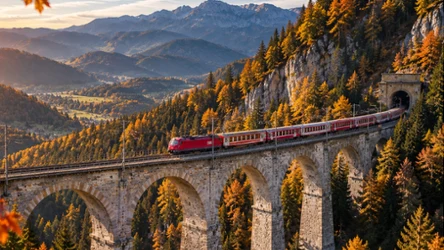 Semmeringbahn - jedna z najbardziej niezwykłych tras kolejowych w Europie