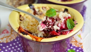 Crumble ze śliwkami to najlepszy jesienny deser