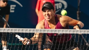 Setbol dla turniejowej "2", tie-break dla Polki. I demolka o 1/4 finału
