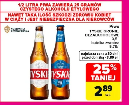 Безалкогольне пиво Tyskie