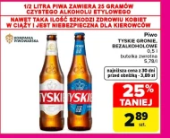 Piwo bezalkoholowe Tyskie