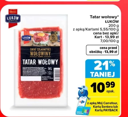 Тартар з яловичини Łuków