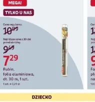 Folia aluminiowa Rubin