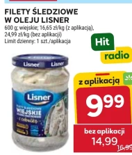 Filety śledziowe Lisner