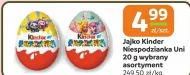 Jajko niespodzianka Kinder