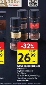 Kawa rozpuszczalna Davidoff
