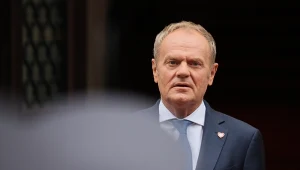 "Bardzo masywna eksplozja". Tusk o uderzeniu przy polskiej granicy
