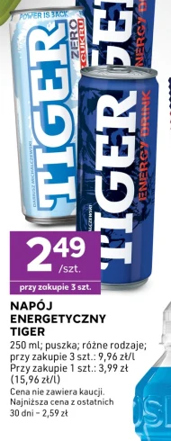 Napój energetyczny Tiger
