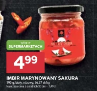 Imbir marynowany Sakura