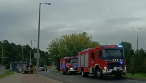 Zderzenie trzech aut osobowych na ul. Solidarności w Grudziądzu