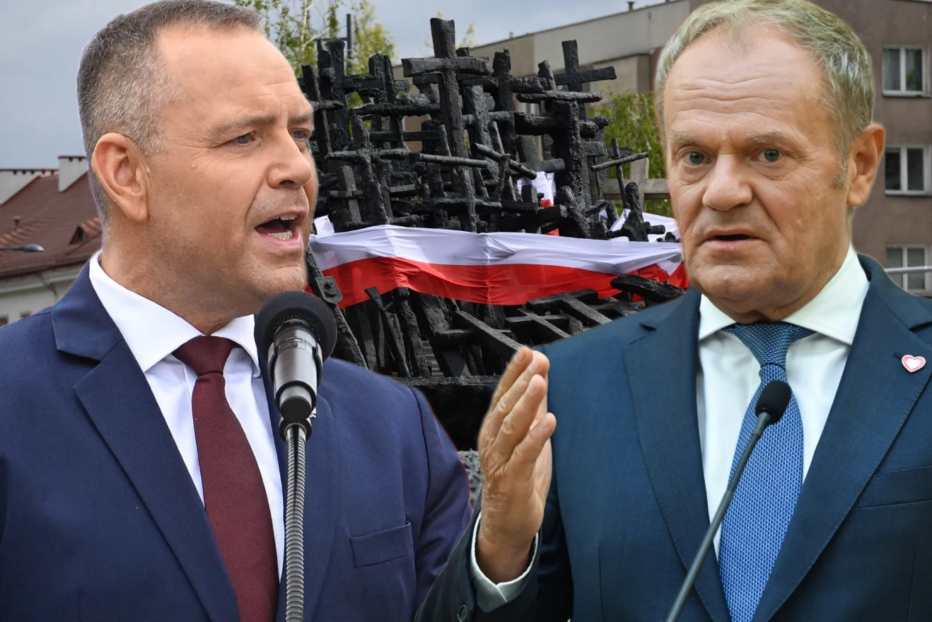Karol Nawrocki i Donald Tusk Karol Nawrocki i Donald Tusk