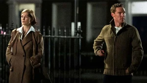 Rosamund Pike i Benedict Cumberbatch w scenie z filmu "Testament"