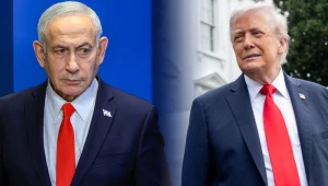 USA: Izba Reprezentantów przeciw sprzedaży amunicji Izraelowi (od lewej: Binjamin Netanjahu, Donald Trump)