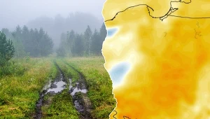 Ciemne chmury się rozstąpią, ale nie wszędzie. Wiemy, gdzie spadnie deszcz