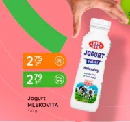 Натуральний йогурт Mlekovita