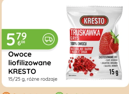 Сублімовані фрукти Kresto