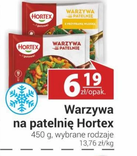 Овочі на сковорідці Hortex