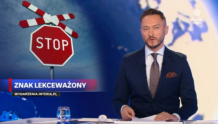 "Wydarzenia": Jest duży, czerwony i każe się zatrzymać. Kierowcy ignorują znak stopu