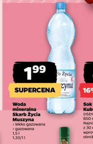 Woda mineralna Muszyna