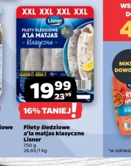 Filety śledziowe Lisner
