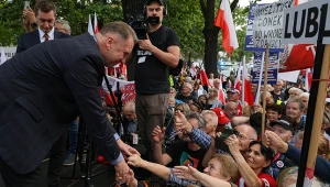 Manifestacja przed Trybunałem Konstytucyjnym