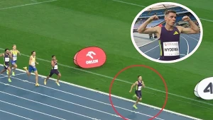 Maciej Wyderka i jego finisz w memoriale Janusza KUsocińskiego