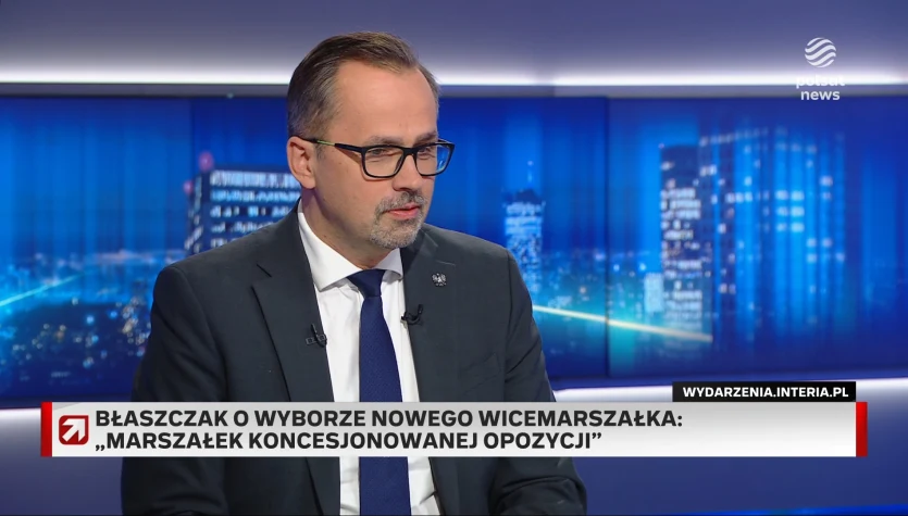 PiS uderza w Rozwój Plus i mówi o ''koncesjonowanej opozycji''. Horała w ''Gościu Wydarzeń'': To Marcin Ociepa chodził do KO prosić o poparcie, a nie ja