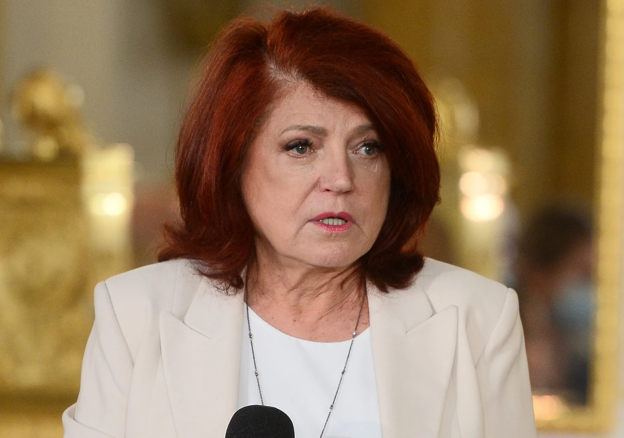Urszula Dudziak Urszula Dudziak, piosenkarka, pisarka i kompozytorka, podczas występu dla publiczności.