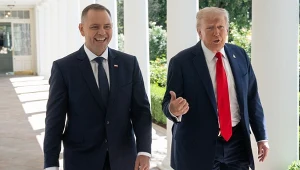Karol Nawrocki i Donald Trump