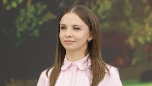 Ola Filipek w "halo tu polsat"