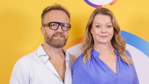 Tamara Arciuch i Bartek Kasprzykowski w "halo tu polsat"