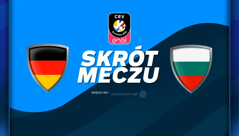 ME siatkarzy. Niemcy - Bułgaria. Skrót meczu. WIDEO