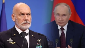 Przewodniczący Komitetu Wojskowego NATO Giuseppe Cavo Dragone odpowiada Rosji. Mówi o gotowości Sojuszu