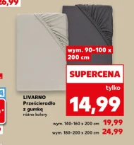 Prześcieradło z gumką Livarno