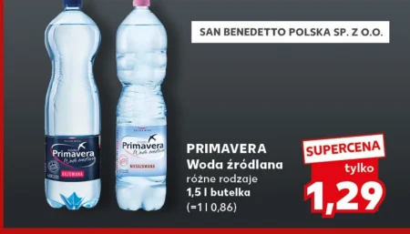 Джерельна вода Primavera