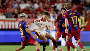 Barcelona zaskoczona w Sewilli. I ten zwrot akcji. Padł hat-trick