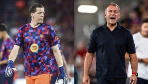 Szczęsny wrócił na ławkę. Flick musiał się tłumaczyć. "Nie jest tak"