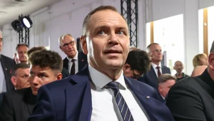 Piłkarski prezent dla Nawrockiego. Prezes ujawnia i nie kryje zaskoczenia