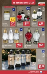 Znicze i dekoracje nagrobne - Aldi