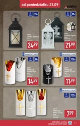 Znicze i dekoracje nagrobne - Aldi