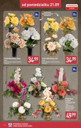 Znicze i dekoracje nagrobne - Aldi