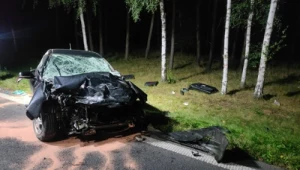 Czołowe zderzenie dwóch aut. Nie żyje 18-letnia pasażerka