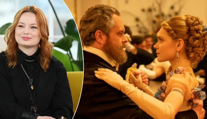 Aneta Korycińka, kadr z serialu Netfliksa "Lalka"