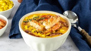 Taki chowder to zupa rybna, którą najesz się do syta