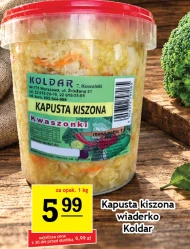 Квашена капуста Koldar